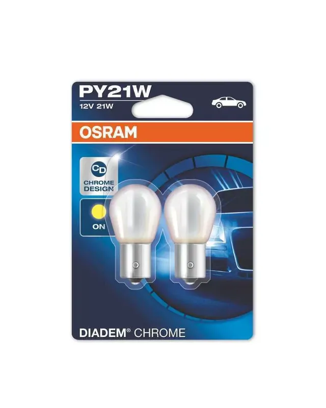żarówka Osram diadem chrome py 21w 12v duo 2 szt - Dodaj do koszyka