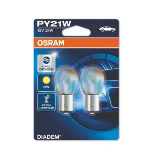 żarówka Osram diadem py 21w 12v duo 2 szt - Nowość w sprzedaży