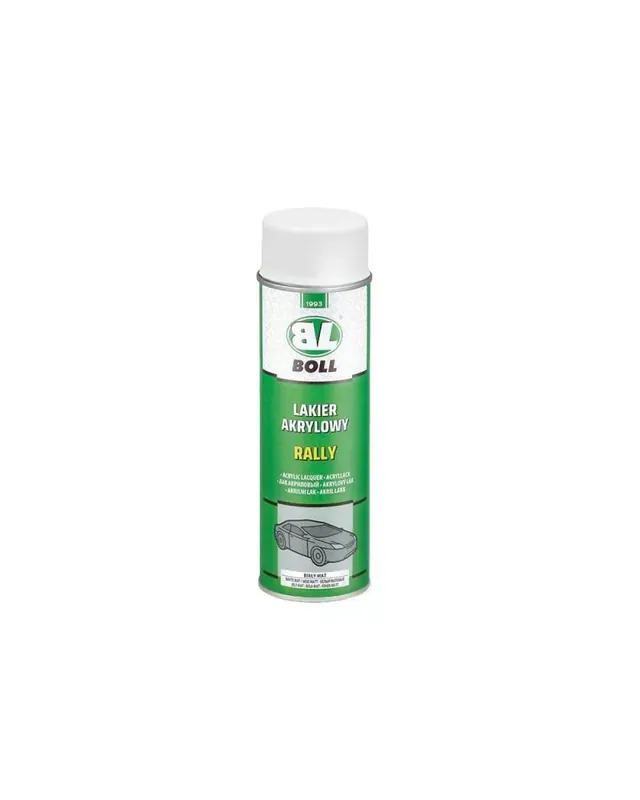 Produkt ceniony przez klientów | BOLL lakier akrylowy biały rally mat 500 ml