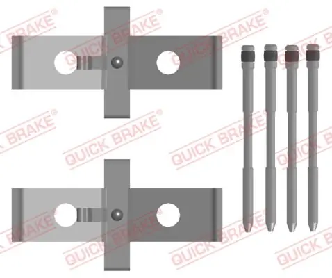 Zestaw montażowy klocka ham QUICK BRAKE 109-0136 - Jeszcze taniej