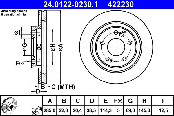 TARCZA HAM. MITSUBISHI P. PAJERO PININ 1.8-2.0 GDI 99-07 | Nowość