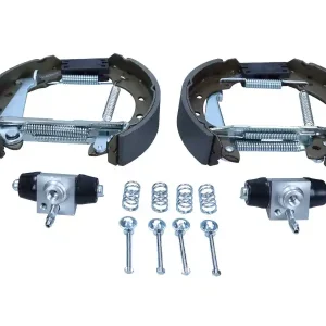 Nowość w asortymencie - ZESTAW SZCZĘK HAM. VW GOLF-POLO-FABIA-ROOMSTER-IBIZA-CORDOBA-UP-CITYGO 91-22-A80 86- FAST KIT KPL. Z CYLINDERKAMI CYLINDERKI ALU