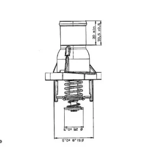Do wyczerpania zapasów - Termostat WAHLER 4357.92D 71739800