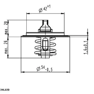Popularny produkt - Termostat WAHLER 410396.82D 133837