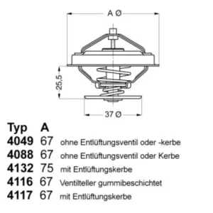 Termostat WAHLER 4049.87D 11531721002 | Ostatnia okazja
