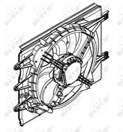 Wentylator silnika NRF 47596 51887899 | Oferta kończy się wkrótce