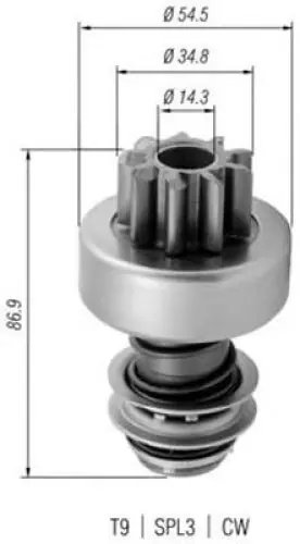 Bendiks rozrusznika MAGNETI MARELLI AMB0380 130415 | Oszczędź więcej