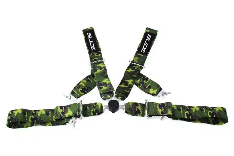 Hit cenowy - Pasy sportowe Slide Quick 4p 3" Camo