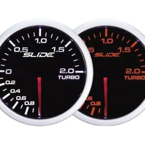 Zegar Slide WA 52mm - Turbo Electric -1 do 2 BAR - Szybka wysyłka