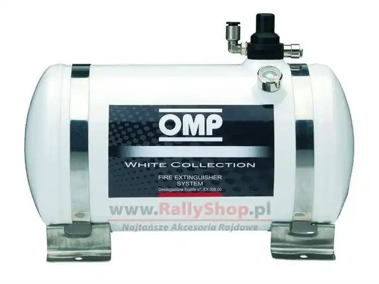 Ostatnie sztuki | System gaśnicy OMP White Collection 4,25L (CESAL2)
