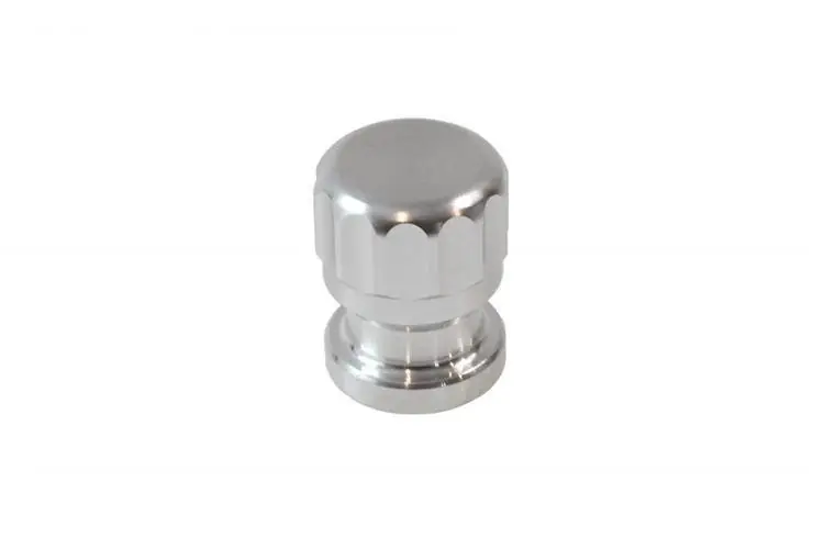 Aluminiowy korek do wspawania 1,5" Srebrny - W sprzedaży