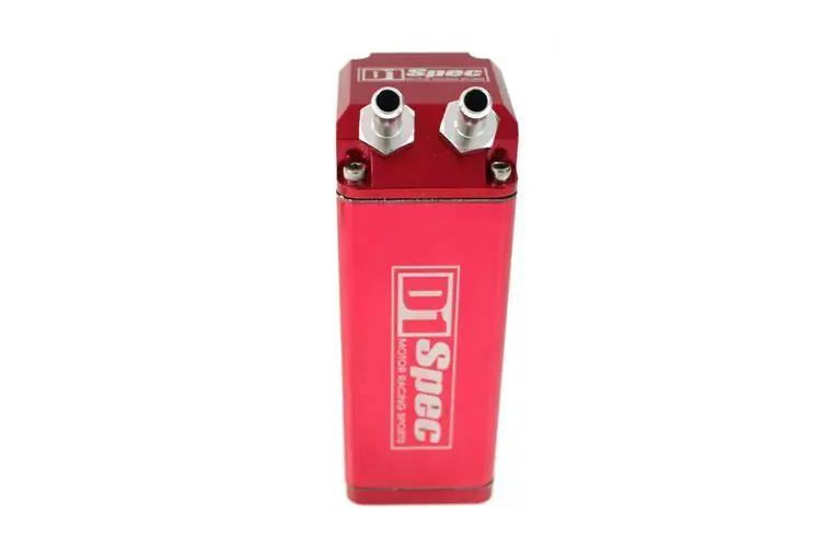 Oil Catch Tank D1Spec 0.48L 9mm Red Square - Nie czekaj