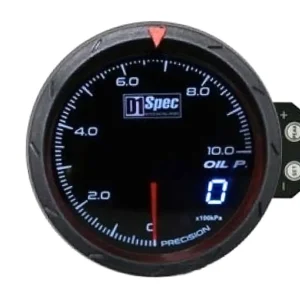 Zegar D1Spec 60mm - Oil Pressure - Łatwy zwrot