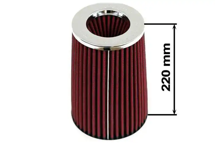 Filtr stożkowy Simota H 220mm OTW 60-77mm JAUWS-022A Czerwony | Kup dziś