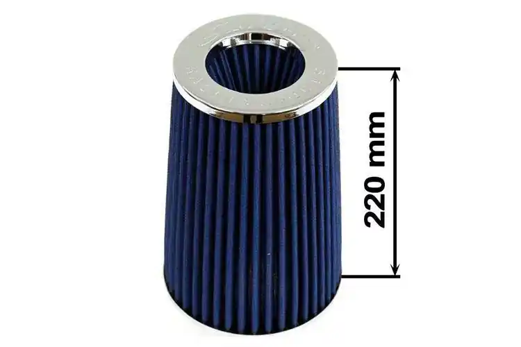 Prosto z fabryki - Filtr stożkowy Simota H 220mm OTW 84mm JAUWS-022A Niebieski