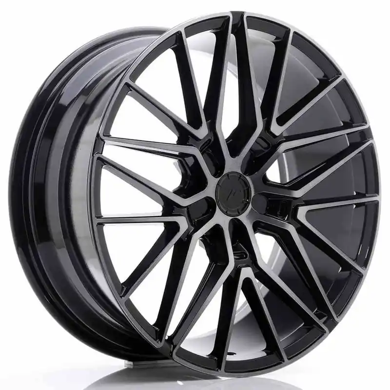 Zniżka | JR Wheels JR38 20x8,5 ET35-45 5H BLANK Black Brushed w/Tinted Face