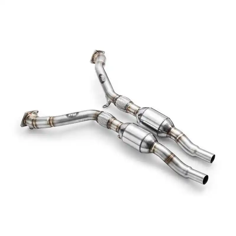 Downpipe Audi A6, S4, S6, RS4 B5, Allroad C5 2.7 T + tłumik - Produkt premium