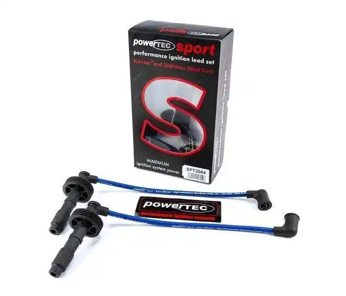 Bezpieczne zakupy | Przewody zapłonowe PowerTEC VOLVO S40 V40 1.8-2.0L 97-03 Niebieskie