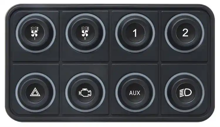 Ecumaster Klawiatura CAN BUS - 10 poz RGB | Bezpieczna płatność