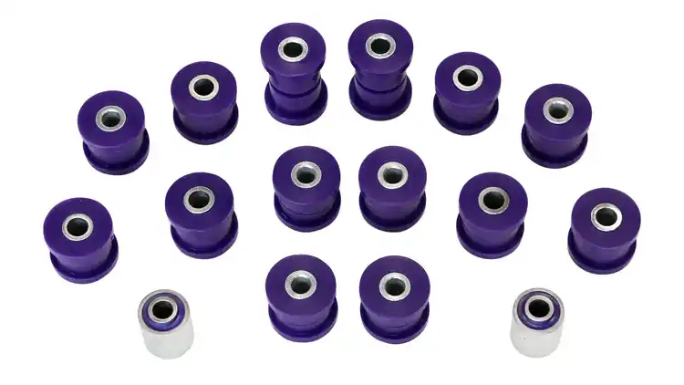 Zostało niewiele - Set of rear suspension bushings - MERCEDES-BENZ 190 W201 - 16PCs.