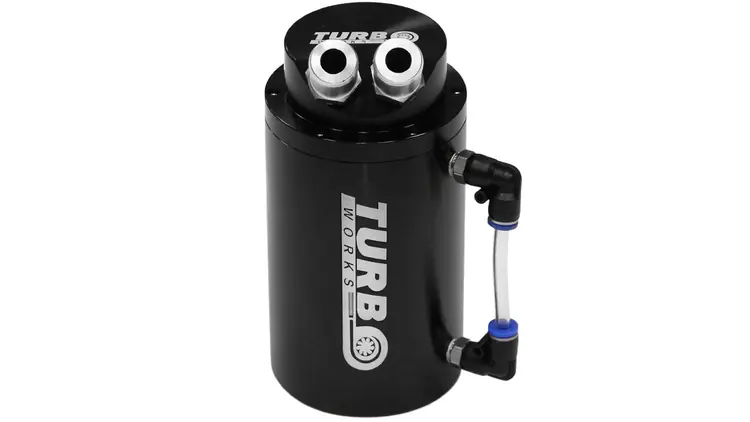 Wysoka jakość | Oil Catch Tank TurboWorks 0.7L 15mm Black