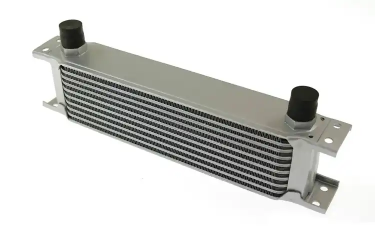Jakość premium | Chłodnica Oleju TurboWorks 10-rzędowa 260x70x50 AN8 Silver