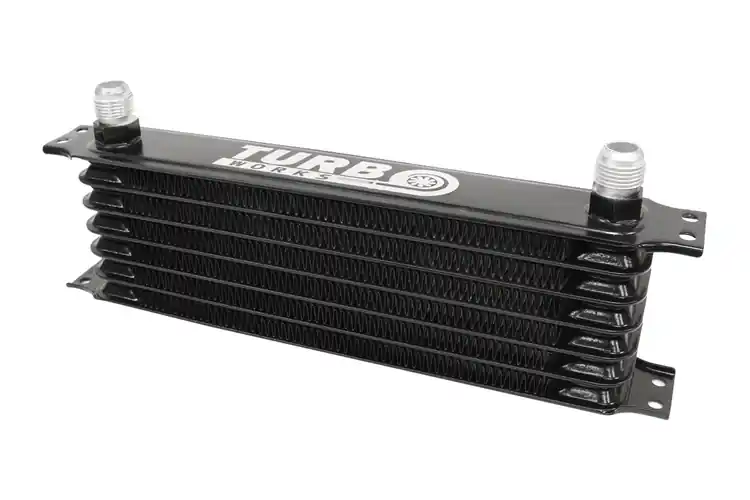 TurboWorks Oil Cooler Race Line 7-rows 300x90x50 AN10 Black | Świetna cena