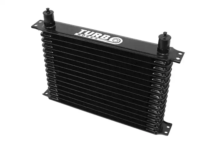 Rabat - TurboWorks Oil Cooler Race Line 15-rows 300x210x50 AN10 Black