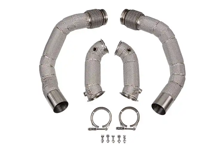 Hit sprzedaży | Downpipe BMW X5M F95 X6M F96 Heat Shield 20+