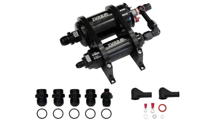 Zestaw Pompa paliwa TurboWorks 044 380LHP E85 wraz z filtrem paliwa AN8 - Top produkt
