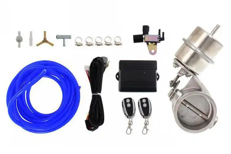 Exhaust Cutout Set Pneumatic 70mm Boost Closed | Top produkt