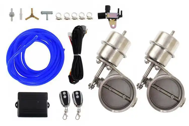 Zestaw dual przepustnicy wydechu pneumatyczny 70mm Vacuum Closed | Kup teraz