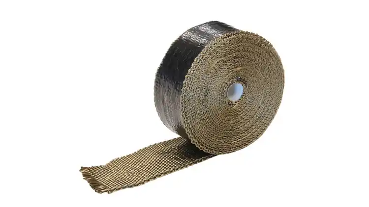 TurboWorks Exhaust heat wrap 50mm x 1mm 15m Titanium + Foil | Zostało tylko kilka sztuk