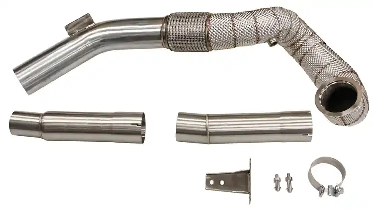 Premium | Downpipe Audi S3/ VW Golf MK7 R 3.5‘‘ Heat Shield