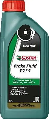 PŁYN HAM. DOT4 1L BRAKE FLUID CASTROL SAE J1704, FMVSS DOT 4, ISO 4925 CLASS 4 | Cena specjalna