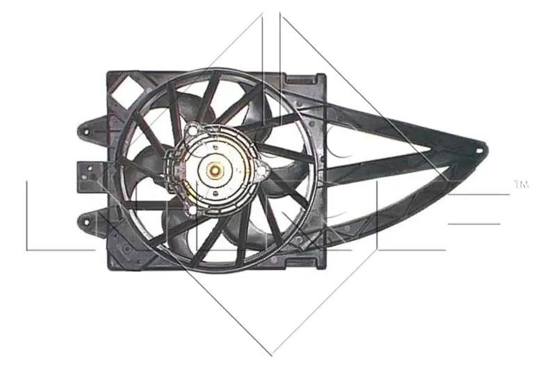 WENTYLATOR SILNIKA FIAT PANDA 03- | Jakość premium