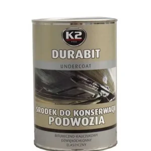 Hit sprzedażowy | PREPARAT DO KONSERWACJI PODWOZIA NA PĘDZEL 1L CZARNY DURABIT ELASYCZNY NIEMALOWALNY