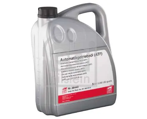 OLEJ 5L DO SKRZYNI BIEGÓW AUTOMATYCZNYCHCZERWONY ATF134 / ATF4134 /MB236.14 FEBI | Zamów dziś