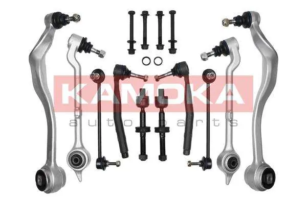 Nowy produkt | ZESTAW ZAWIESZ PRZEDN.10 ELEM. BMW 5 E39DRĄZEK KIER.L+P/KOŃC.L+P/ŁACZNIK L+P/WAHACZE DÓŁ,GÓRA/ŚRUBY