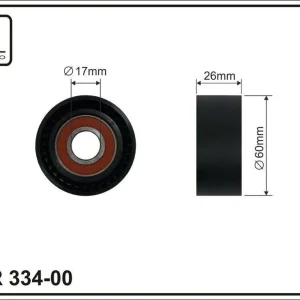 ROLKA NAPINACZA 60X17X25 | Wygodne zakupy