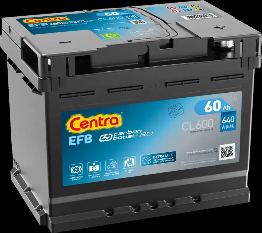 AKUMULATOR MICRO-HYBRID 60AH/540A 12V ECM 242X175X190 P+ STAR&STOP EFB B13 | Wielka wyprzedaż