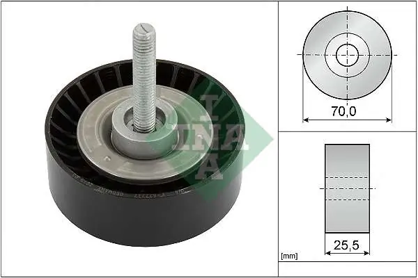 Kup dziś - ROLKA PASKA WIELOROWKOWEGO FORD MONDEO IV 2.0/2.0 TDCI 2007=>
