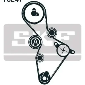 Hit sprzedaży | ROZRZĄD KPL. + POMPA WODY AUDI, VW A3 (8P1), A3 SPORTBACK (8PA), A4 (8D2, B5) / A4 AVA