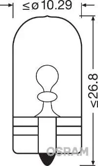 Ekspresowa dostawa - ŻARÓWKA 12V 5W W5W ULTRA LIFE OSRAM CAŁO