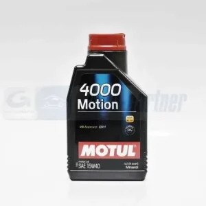 Ostatnie egzemplarze - OLEJ SILNIKOWY 15W-40 1L 4000 MOTUL A3/B3-API SL/CF