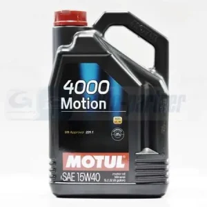 OLEJ SILNIKOWY 15W-40 5L 4000 MOTUL A3/B3-API SL/CF - Cena promocyjna