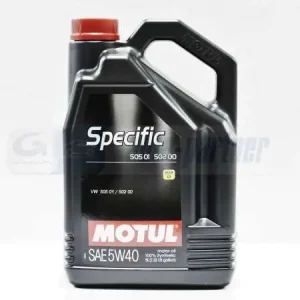 OLEJ SILNIKOWY 5W-40 5L SPECIFIC MOTUL WYCOFANY ZAMIANA NA 102051 - Już w sprzedaży