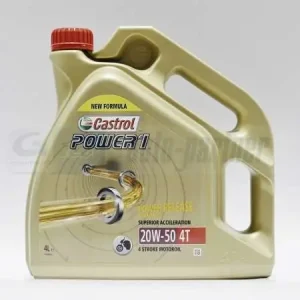 OLEJ SILNIKOWY 20W-50 4L POWER 1 4T CASTROL CZTEROSUW API SJ, JASO MA-2 | Darmowy zwrot