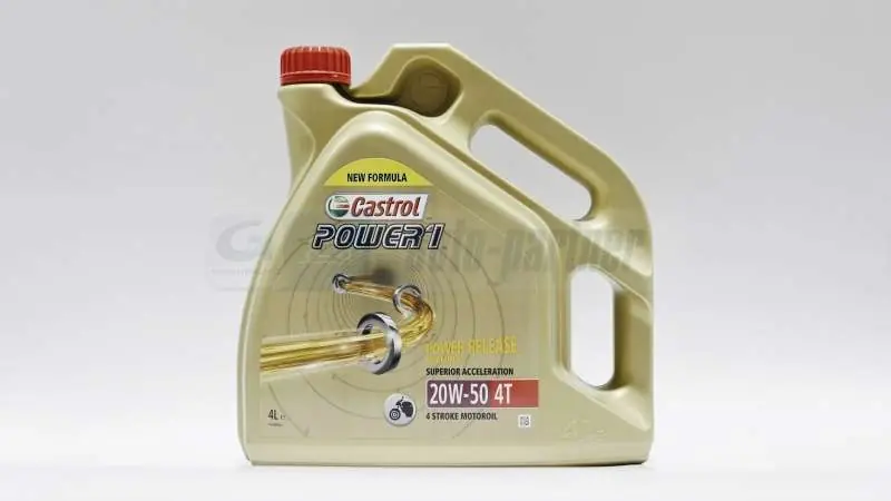 OLEJ SILNIKOWY 20W-50 4L POWER 1 4T CASTROL CZTEROSUW API SJ, JASO MA-2 | Darmowy zwrot