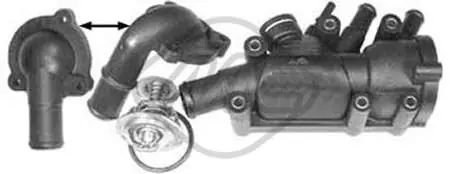 TERMOSTAT+OBUDOWA FORD FIESTA 1,3 96- - Produkt polecany